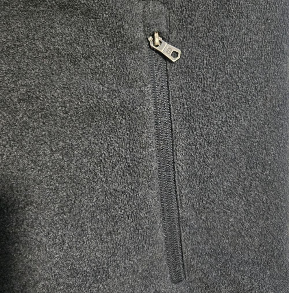 Tommy Hilfiger Men's Fleece Vest Stand Up Collar And Zipper Pockets XL - Picture 4 of 5